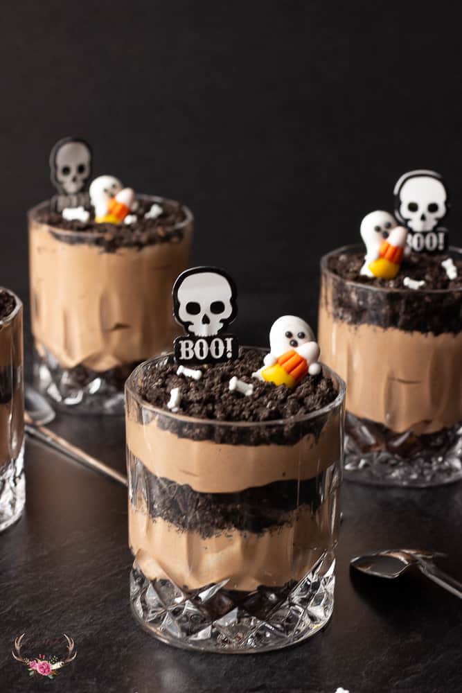 Halloween Dirt Cups - Ever After in the Woods