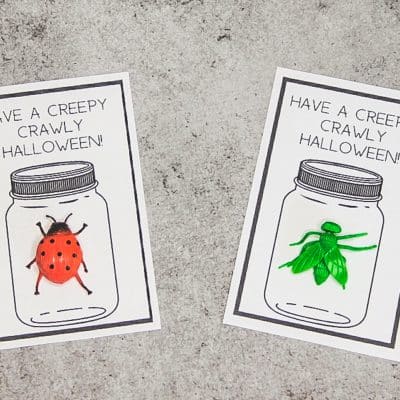 non candy treat ideas | Creepy Crawly Bug Printable treat