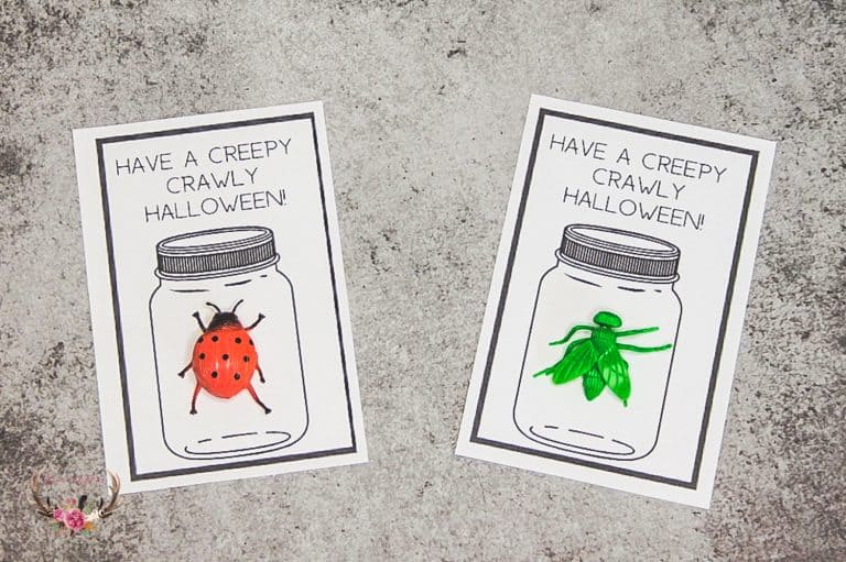 non candy treat ideas | Creepy Crawly Bug Printable treat