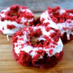 red velvet donuts easy to make recipe