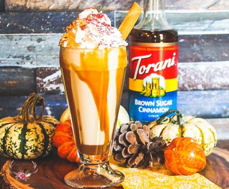 Fall Churro Milkshake Recipe with Torani Syrup