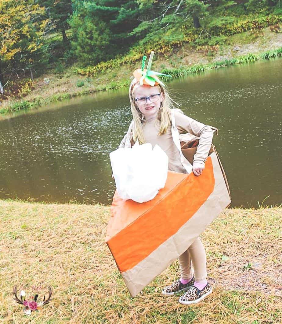 easy pumpkin pie costume