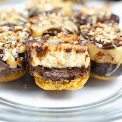turtle cheesecake - instant pot
