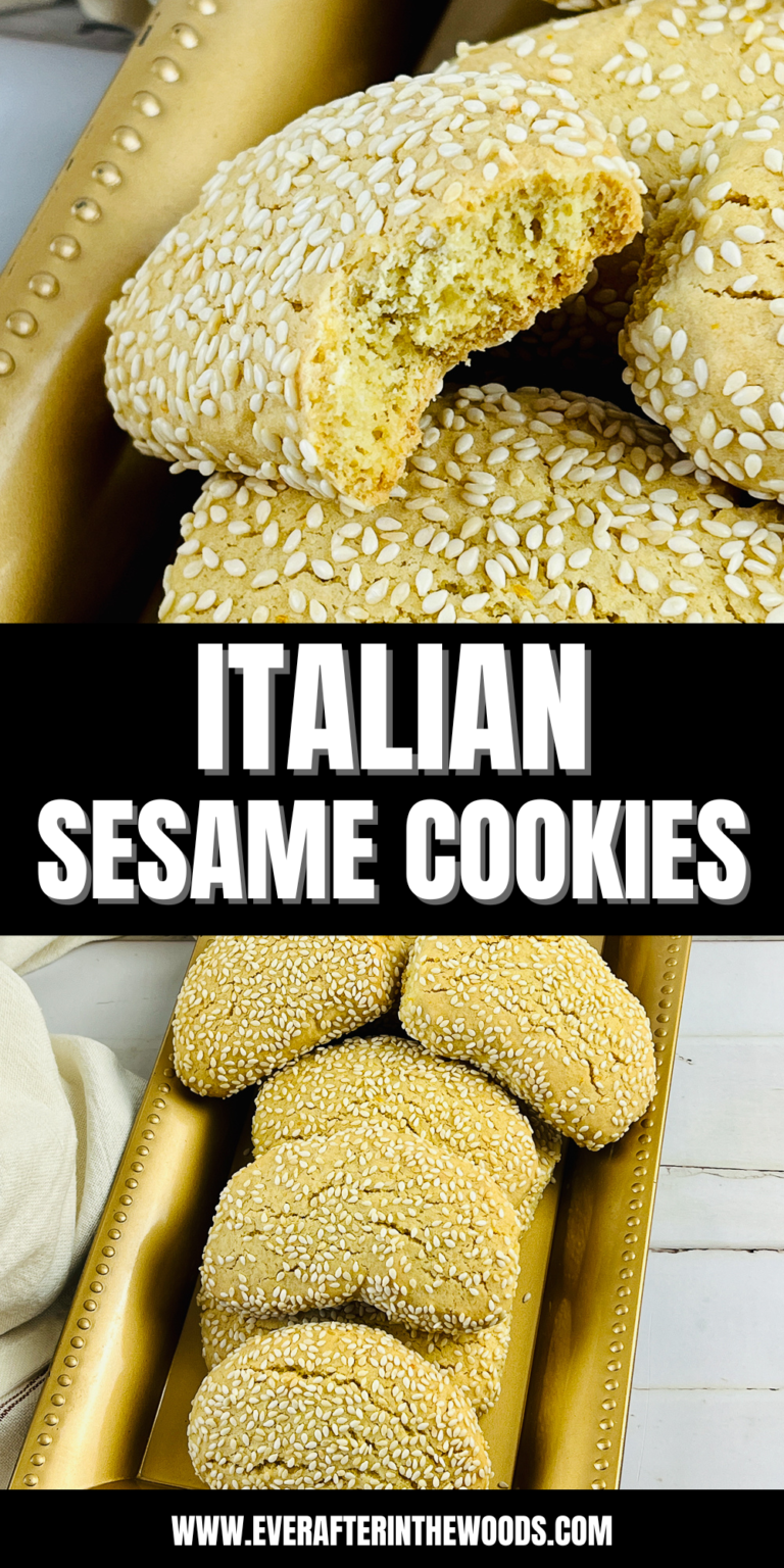 Traditional Italian Sesame Cookies A Taste of Italy Ever After in