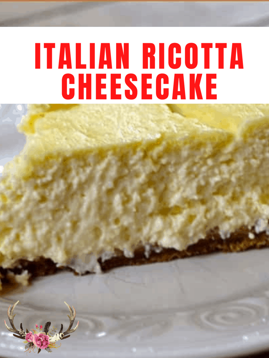Italian Ricotta Cheese Cake