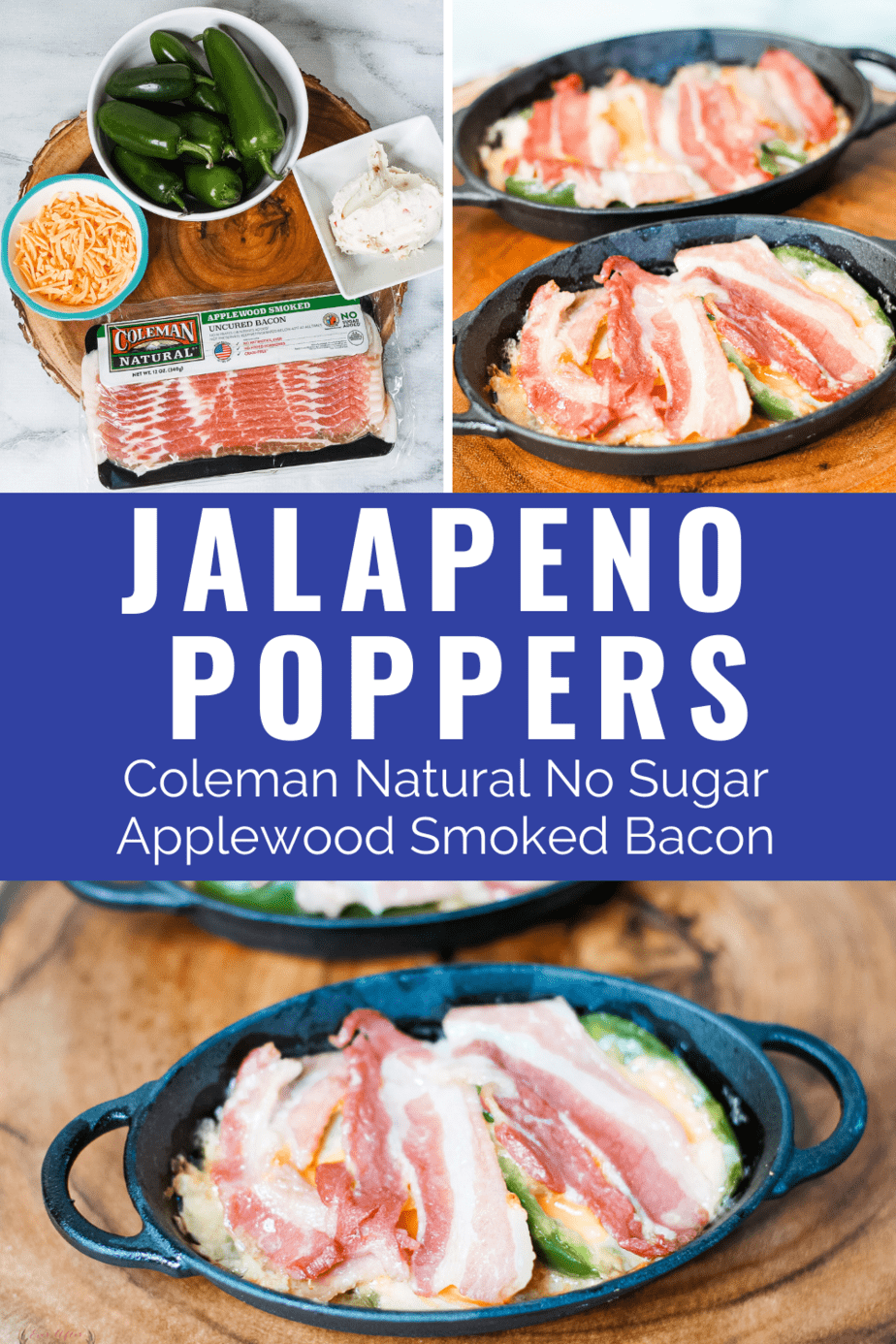 these Bacon-topped jalapeno poppers are the perfect meal to enjoy for lunch, dinner, or an after-school snack.