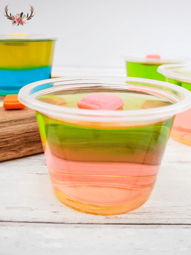 Starburst Duos Jello Shots for Memorial Day Weekend!