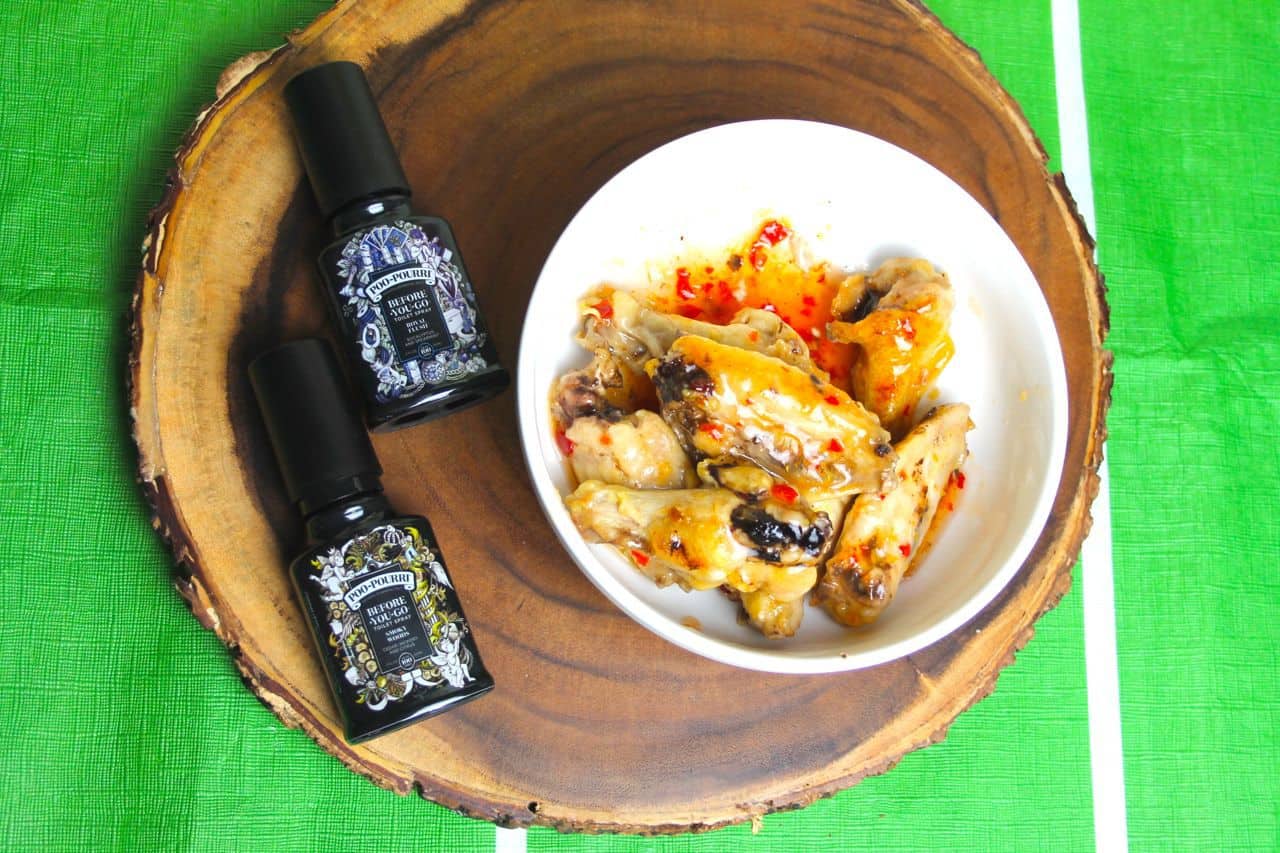 honey cili chicken wings
