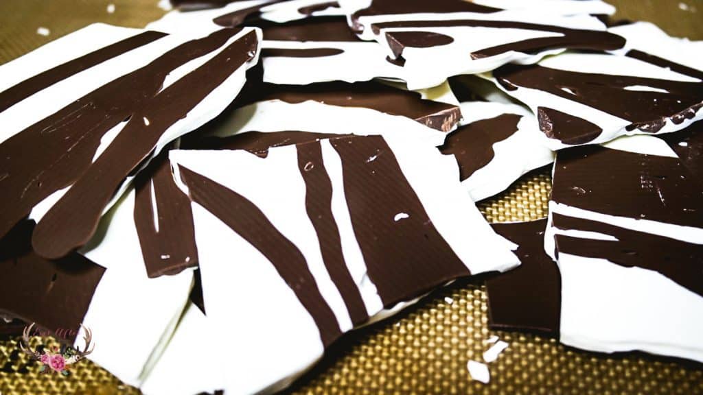 zebra print chocolate