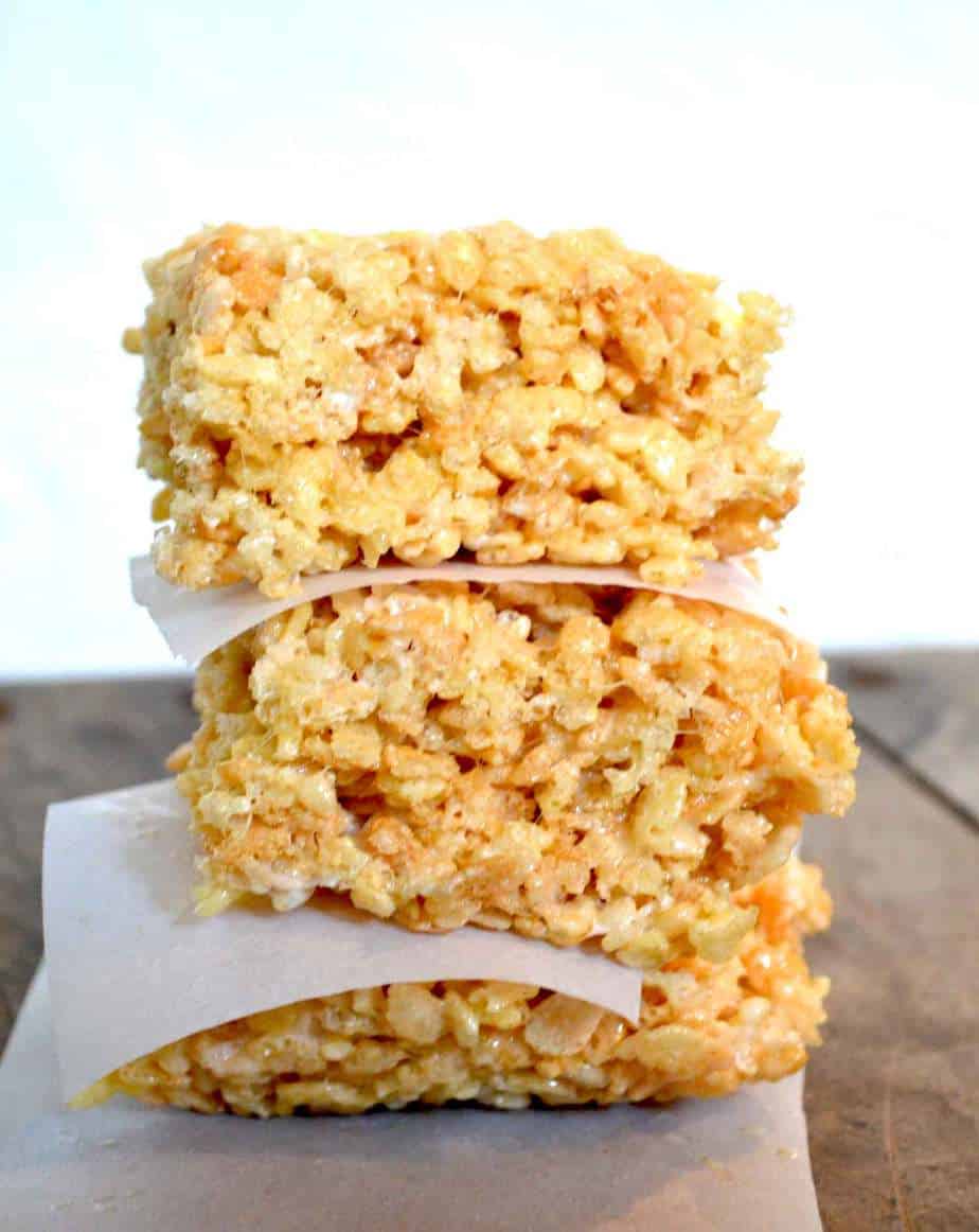 Delicious Crispy Rice Cereal Treats - Ever After in the Woods