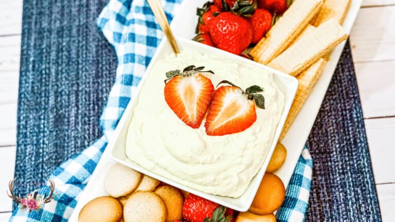 lemon cream dip