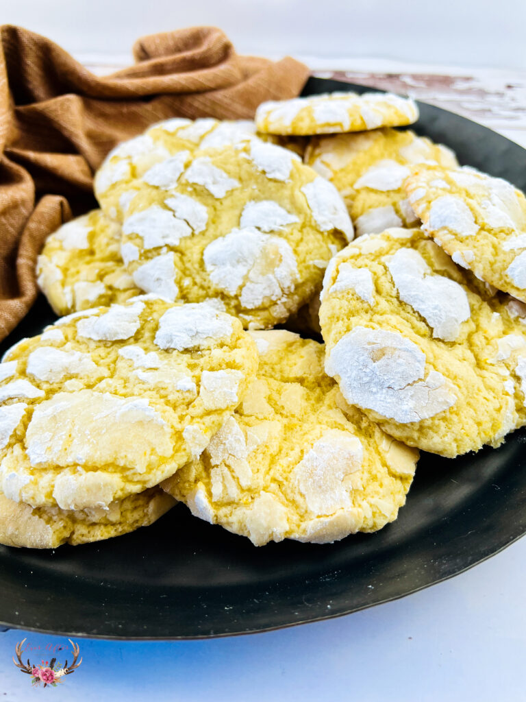 lemon crinkle cookie recipe