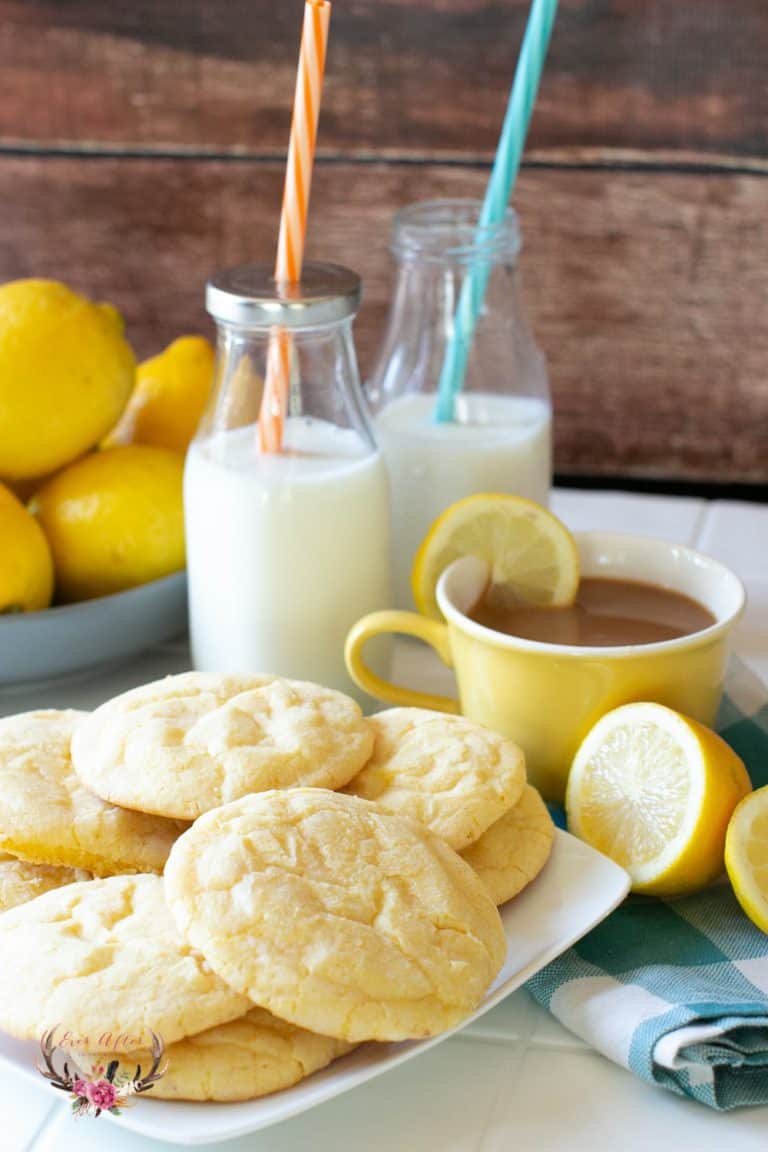 Lemon Tea Cookies - Ever After In The Woods