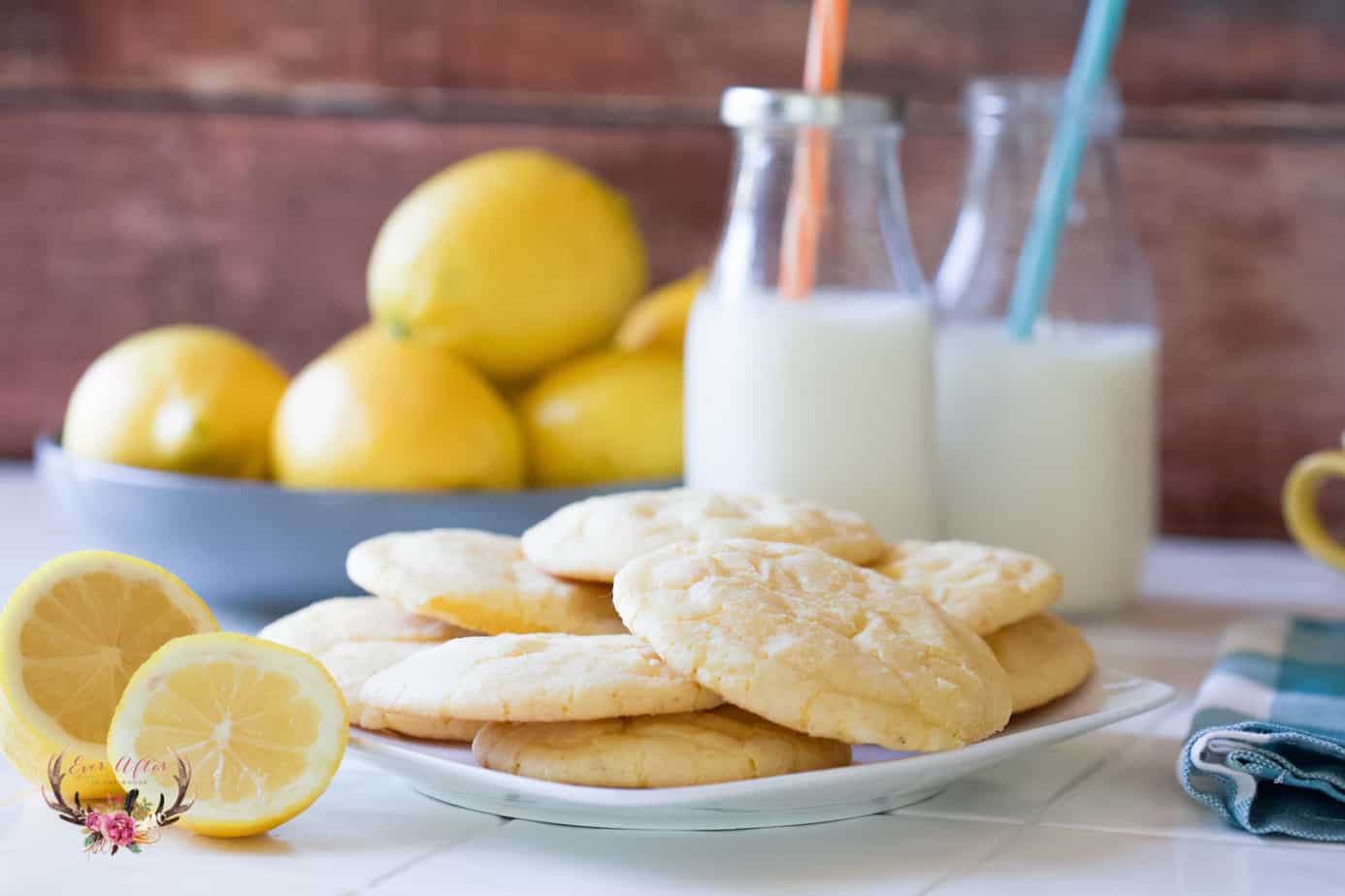 Lemon Tea Cookies - Ever After In The Woods