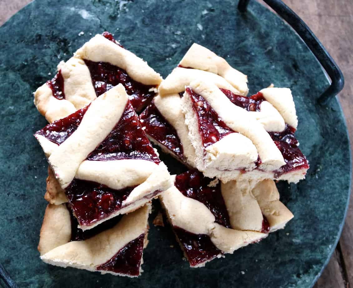 raspberry jam cookies