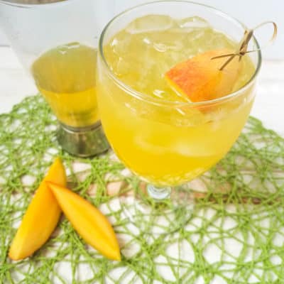 Mango and Vodka Summer Breeze Cocktail