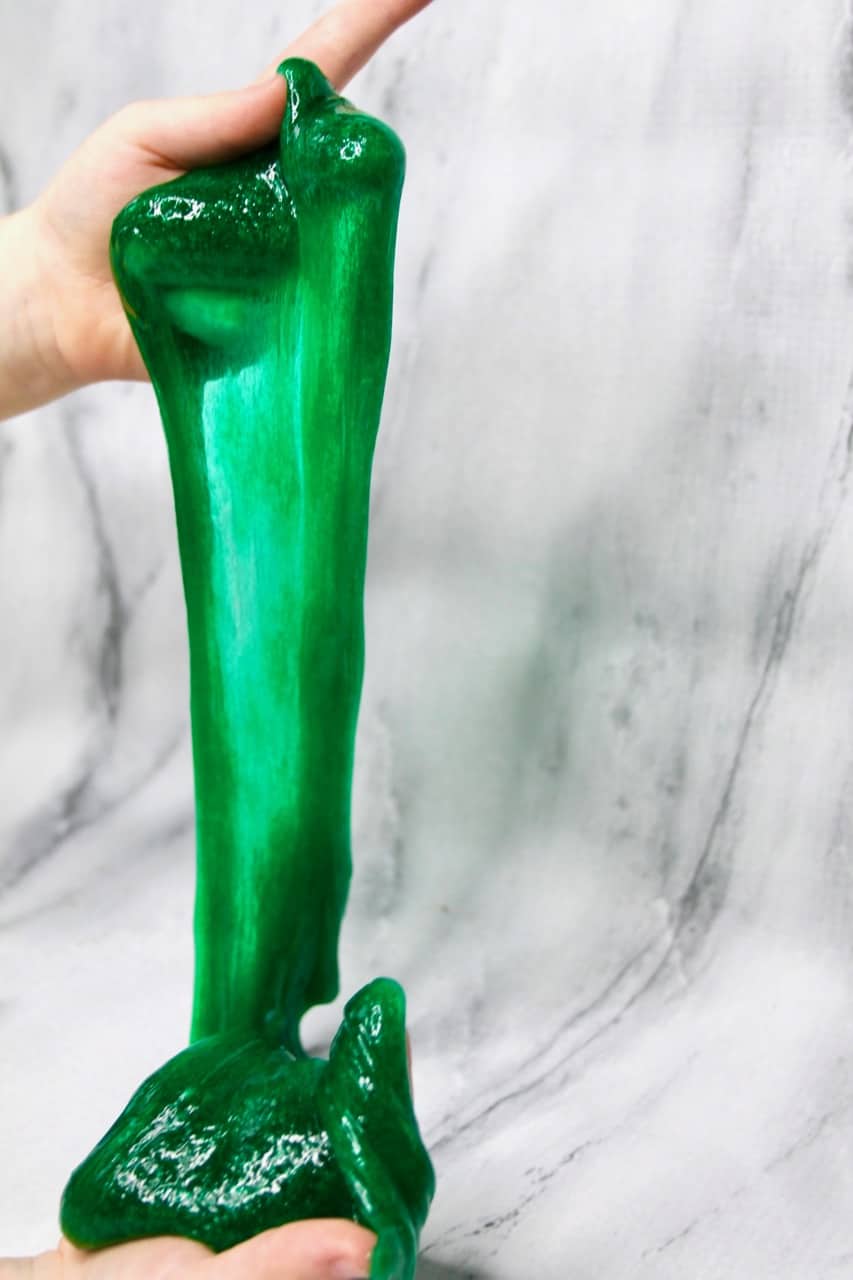 DIY Mermaid Underwater Green Blue Slime - Ever After in the Woods