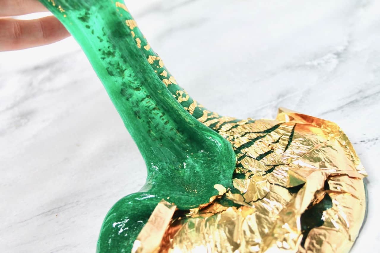 how to make mermaid underwater slime