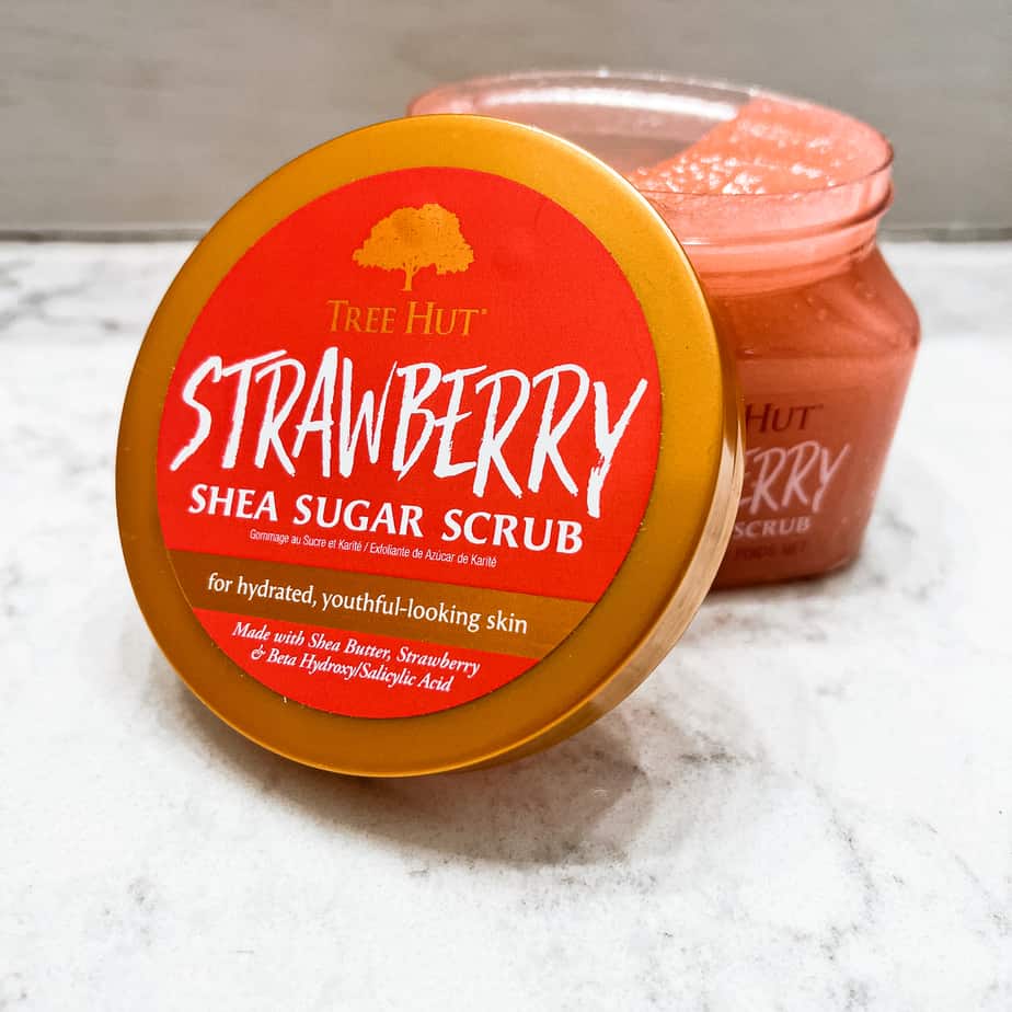 strawberry sugar scrub