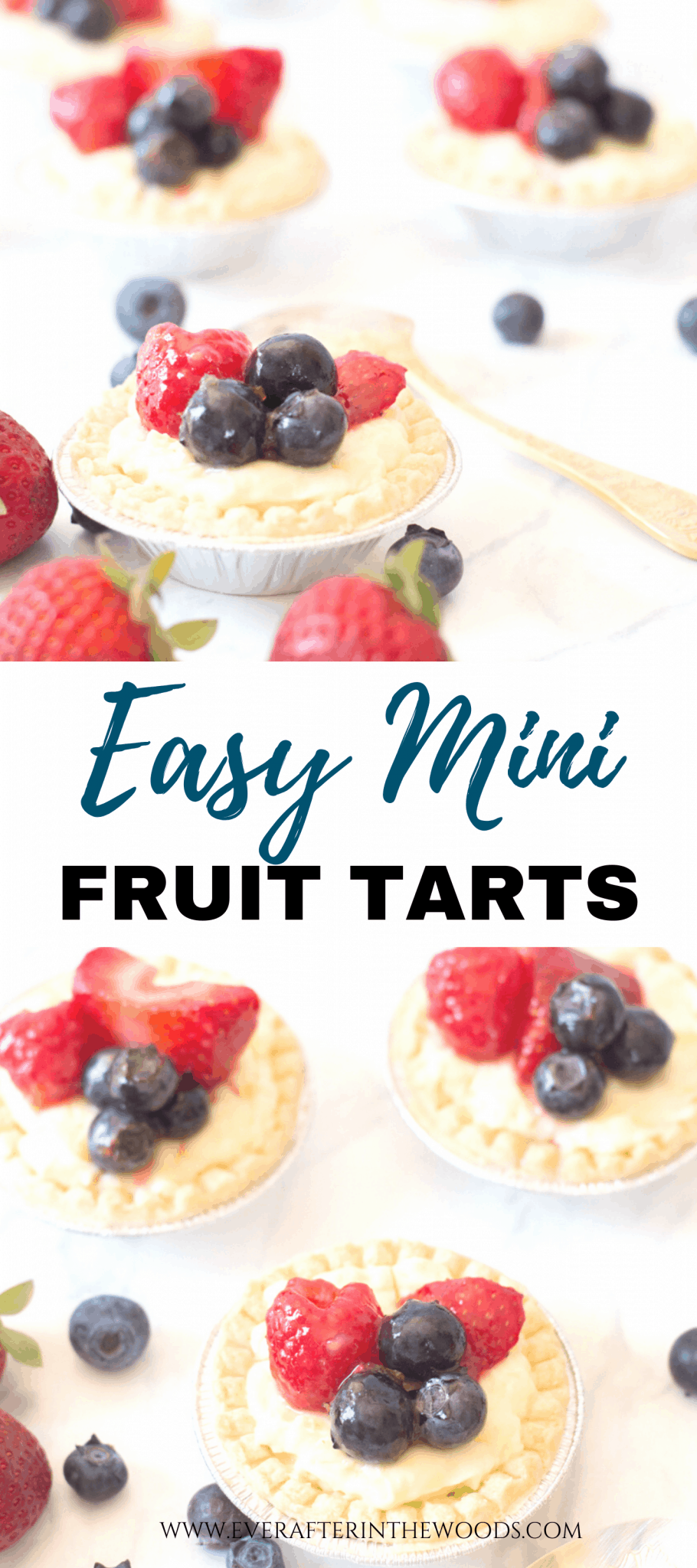 Mini Custard Fruit Tarts - Ever After in the Woods