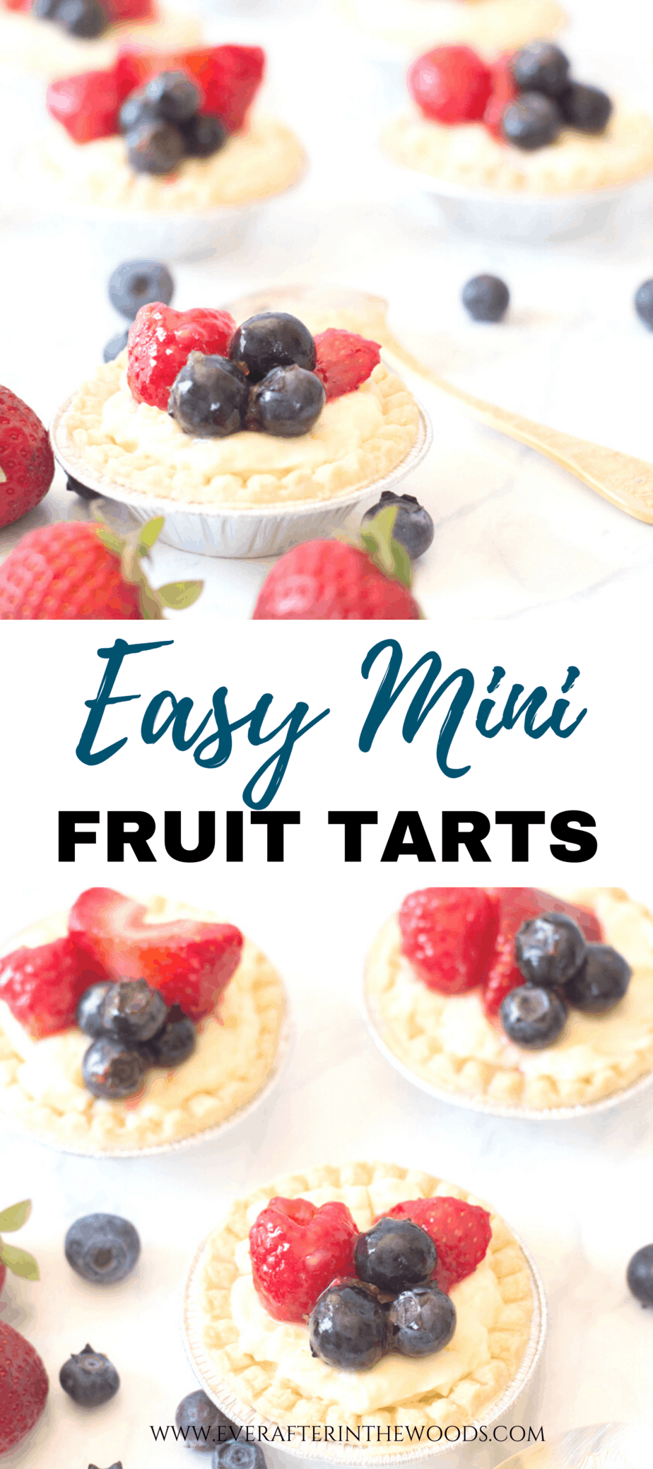 Mini Custard Fruit Tarts