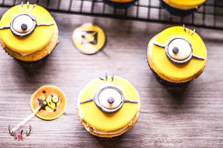 how to make despicable me minion cupcakes