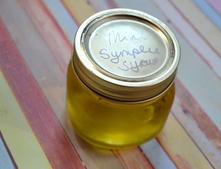 How to Make Mint Simple Syrup