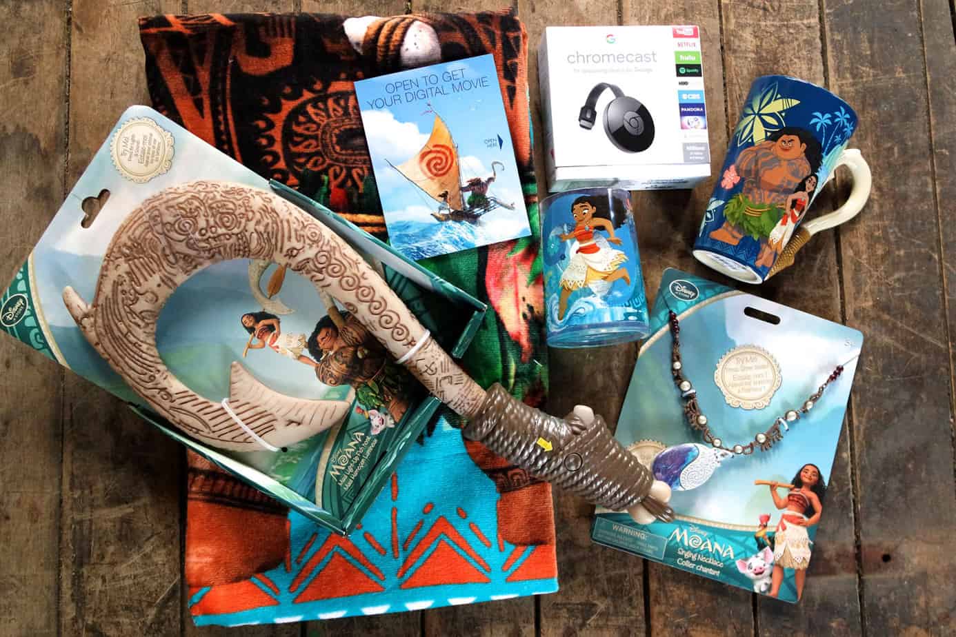 Disney Moana Maui's Magical Fish Hook Toy Lights Up with Sound