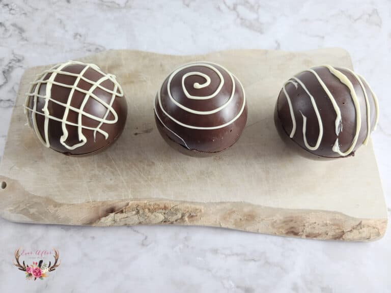 mocha hot cocoa bombs