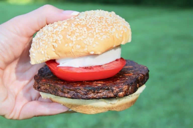 Caprese Style Veggie Lovers Burgers