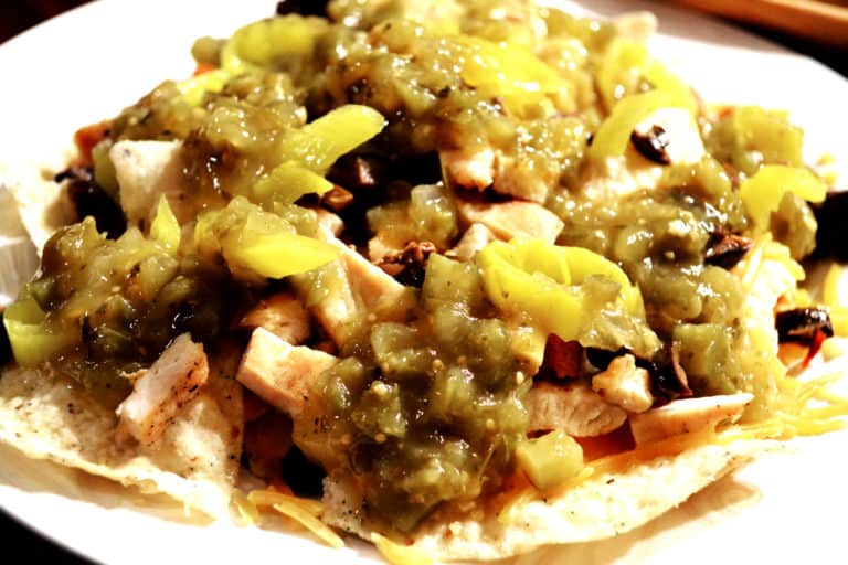 Chicken Chilaquiles Nachos Recipe