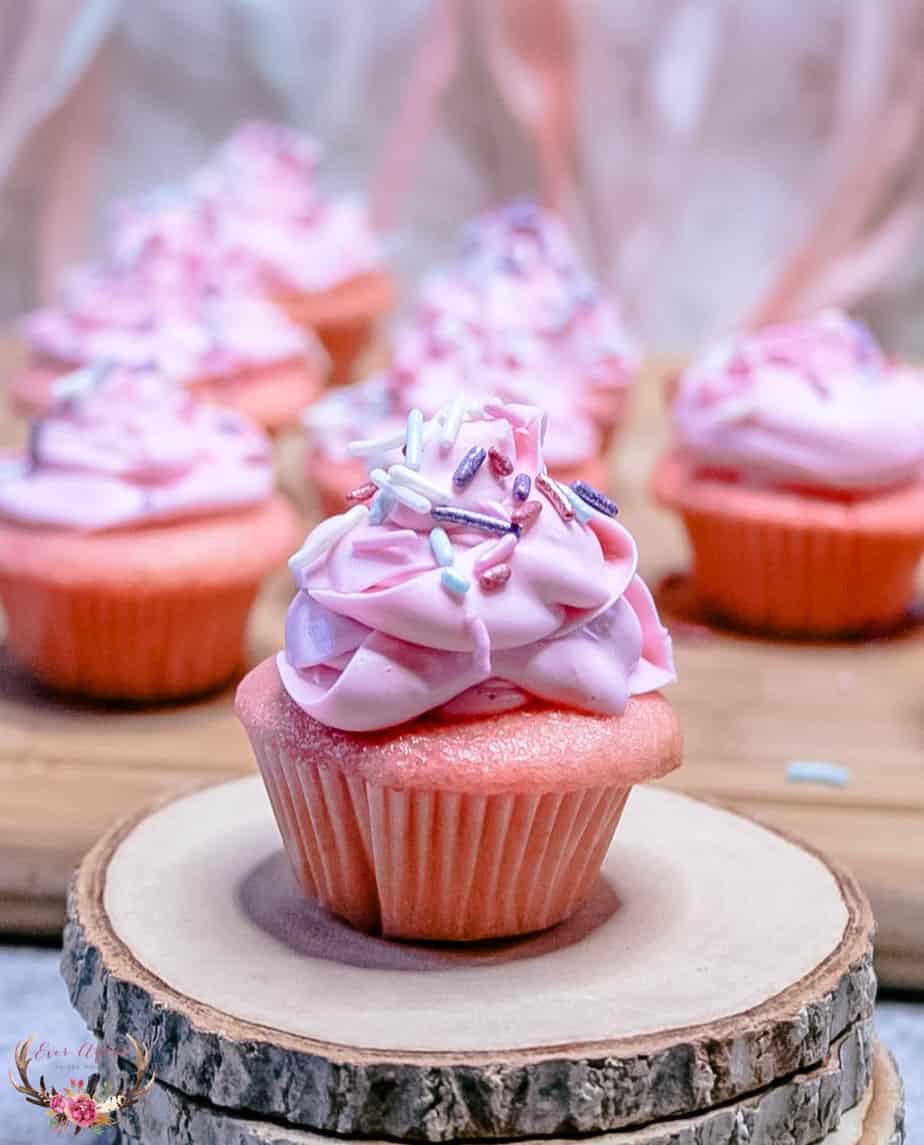 Celebrate Awards Night with Pink Champagne Cupcakes made with Nellie’s Free Range Eggs