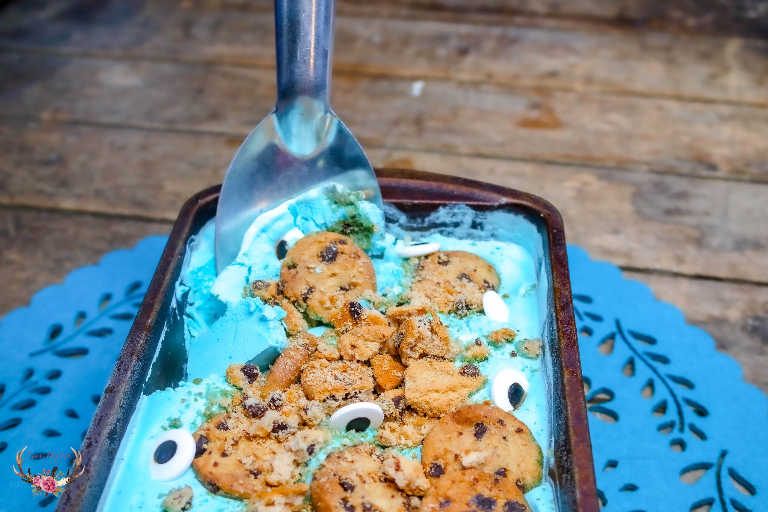 how-to-make-cookie-monster-ice-cream-ever-after-in-the-woods