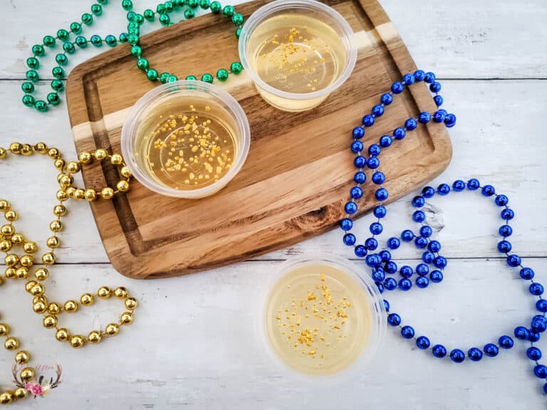 Champagne Jell-O Shots are the best way to celebrate any occasion – especially for New Year’s Eve and New Year’s Day!