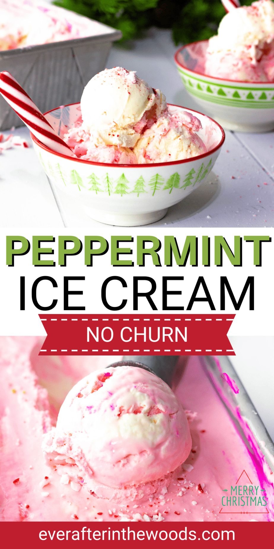 no churn peppermint ice cream