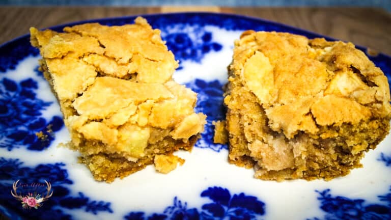 one bowl apple bars