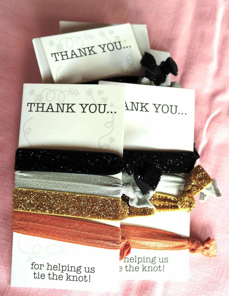 package of something small to say thank you