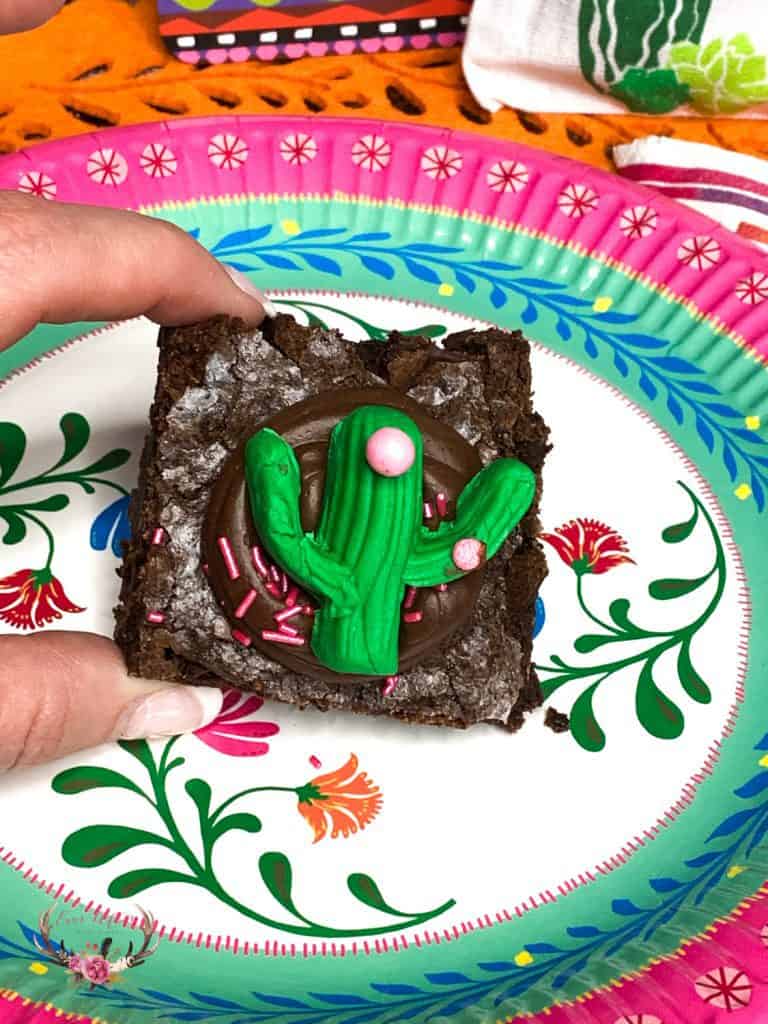 cactus cupcake topper edible cacti