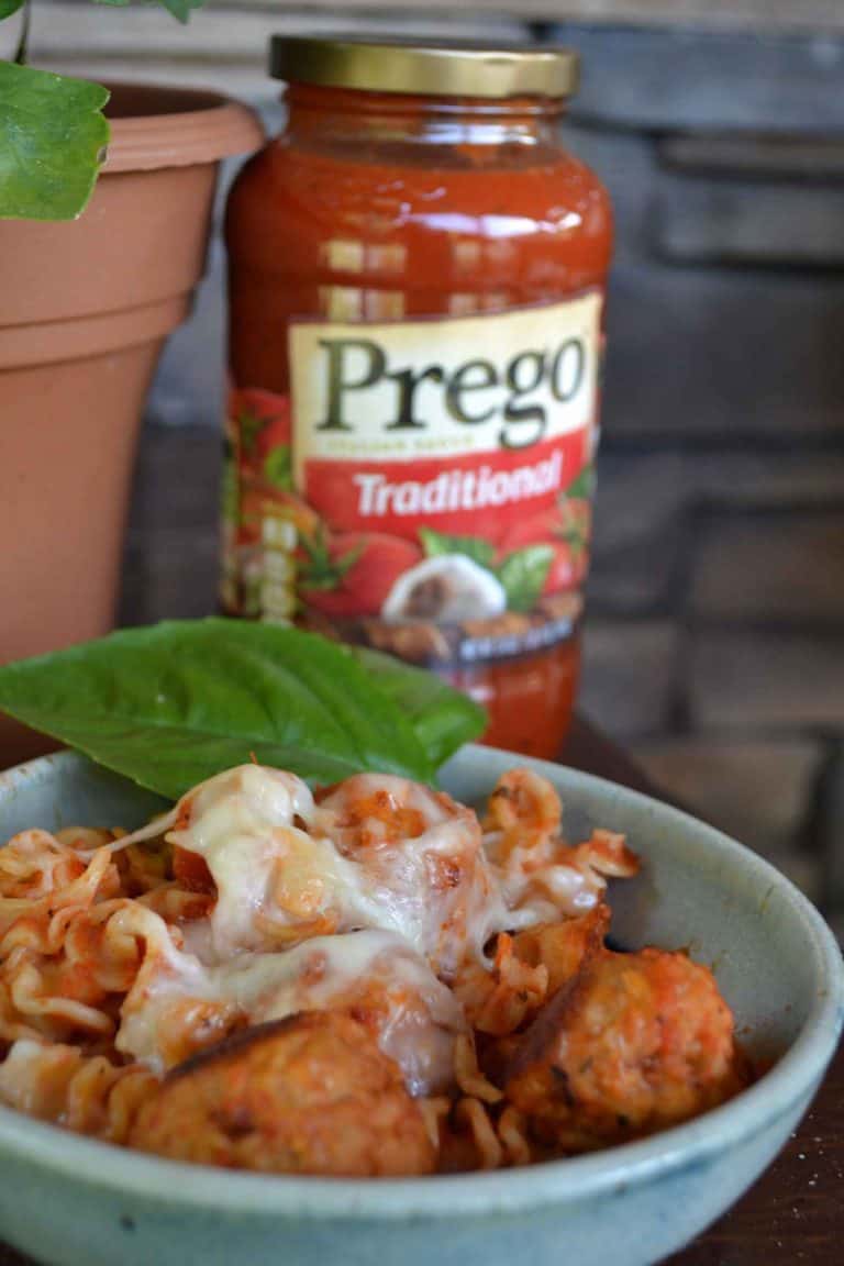 Easy Meatball Pasta Bake Recipe