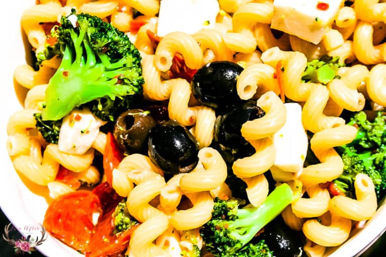 easy italian pasta salad no mayonnaise