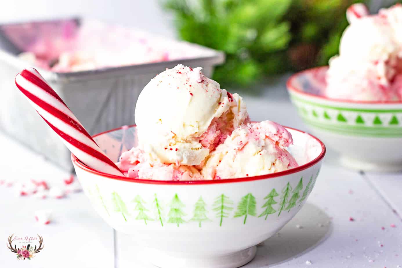 No Churn Peppermint Ice Cream