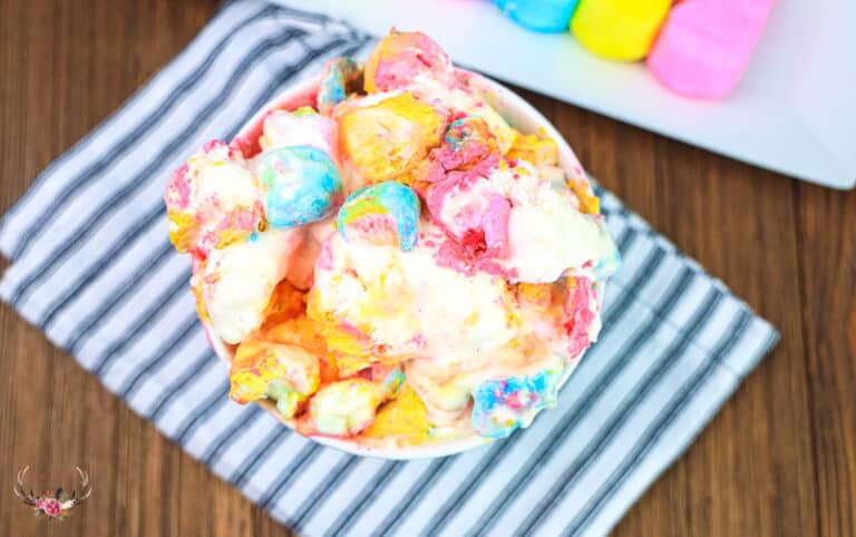 How to Make Peeps Marshmallow Ice Cream at Home