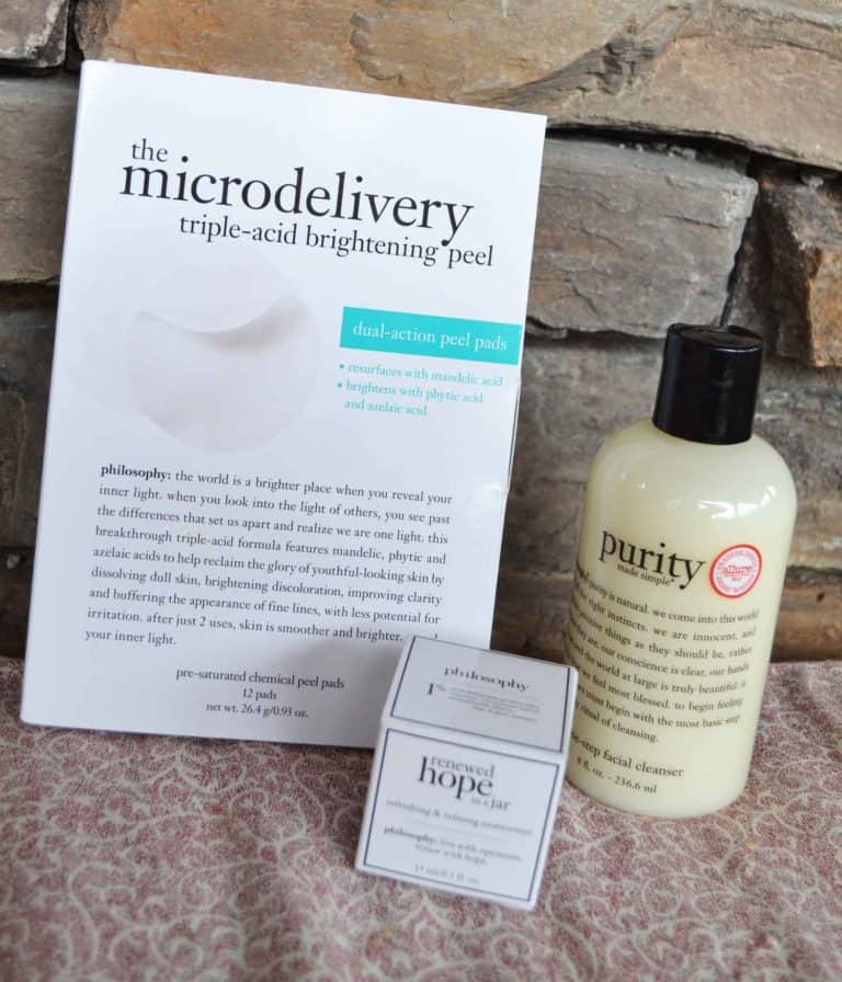 Perfect Skin Routine with philosophy