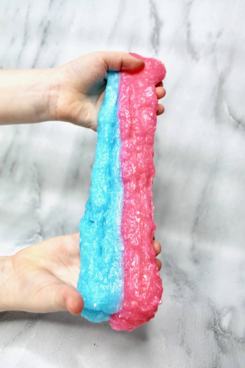 diy cotton candy slime