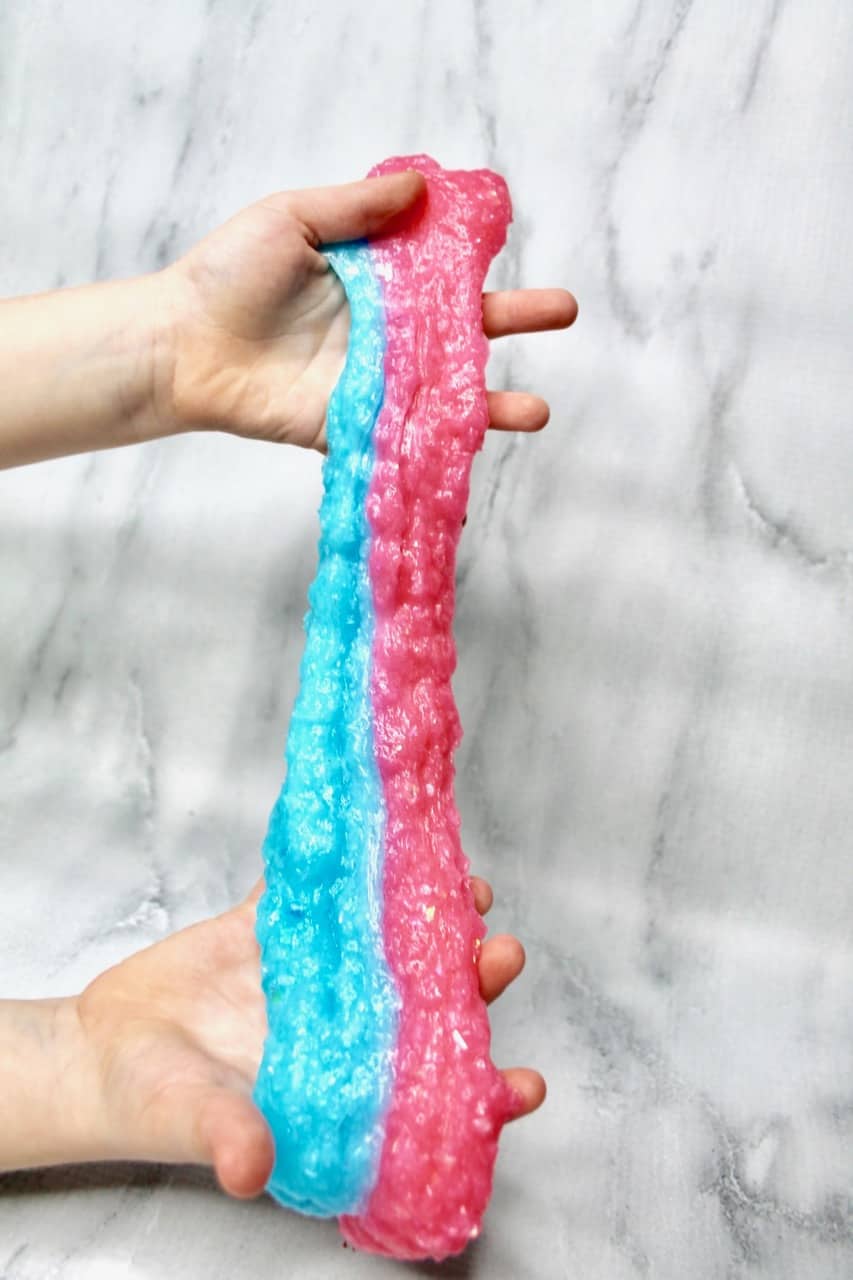 diy cotton candy slime