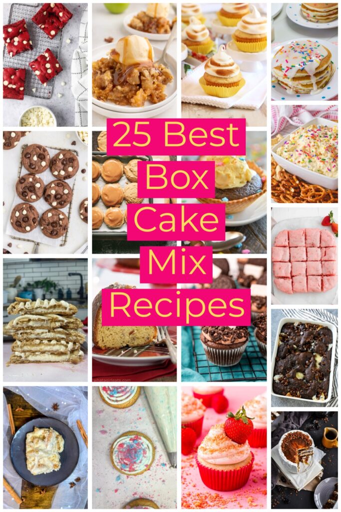box cake mix recipe ideas