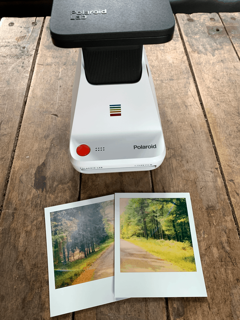 polaroid lab digital images