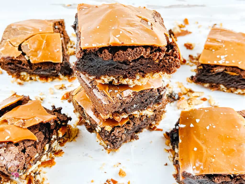 Ultimate Pretzel Brownie Bars