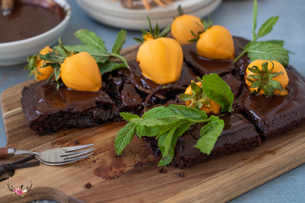 chocolate strawberry pumpkins