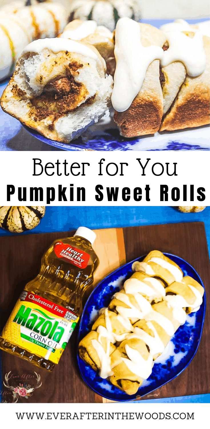 Better for You Pumpkin Sweet Roll Bread